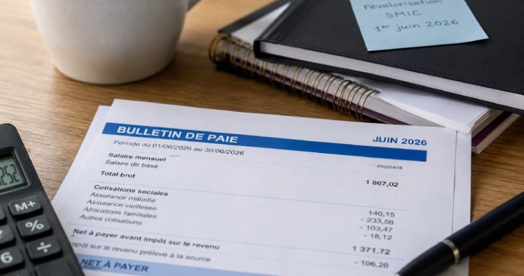 SMIC 2026 : le salaire minimum augmente de 2,41 % depuis le 1er juin