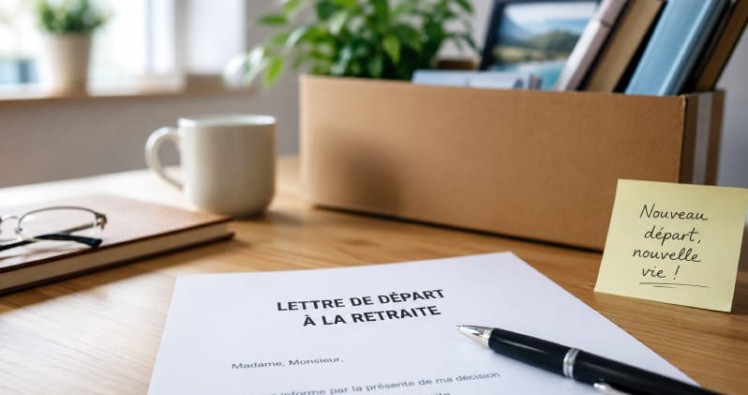Lettre départ retraite pour employeur : modèle à copier